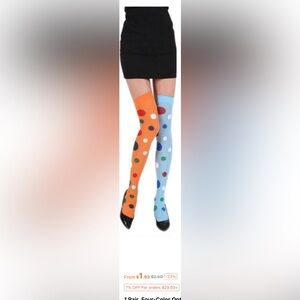BRAND NEW Colorful Thigh High Socks One Size SOLD OUT on SHEIN